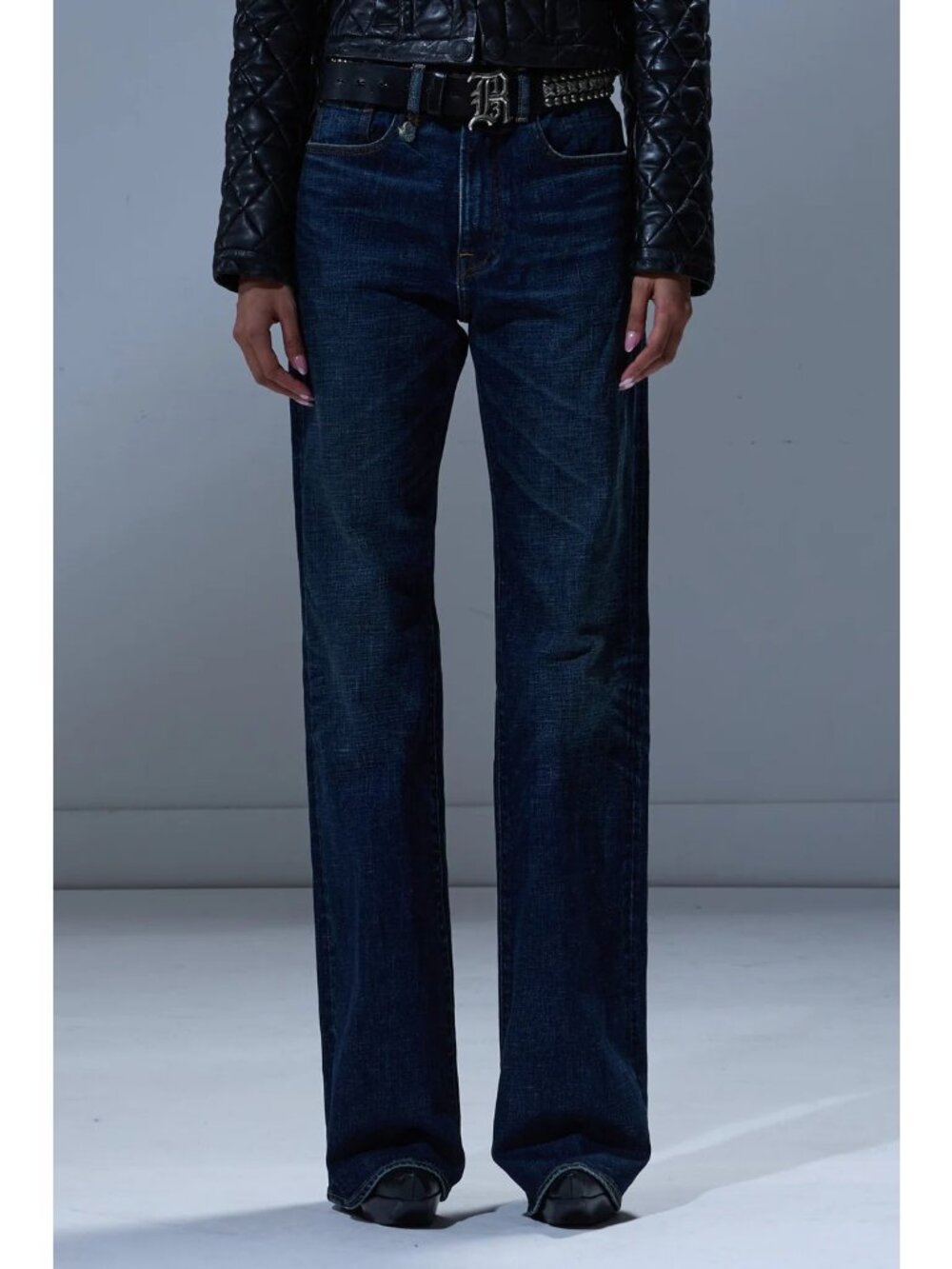 R13 Jane Jean Hoyt Blue Stretch-sz 26